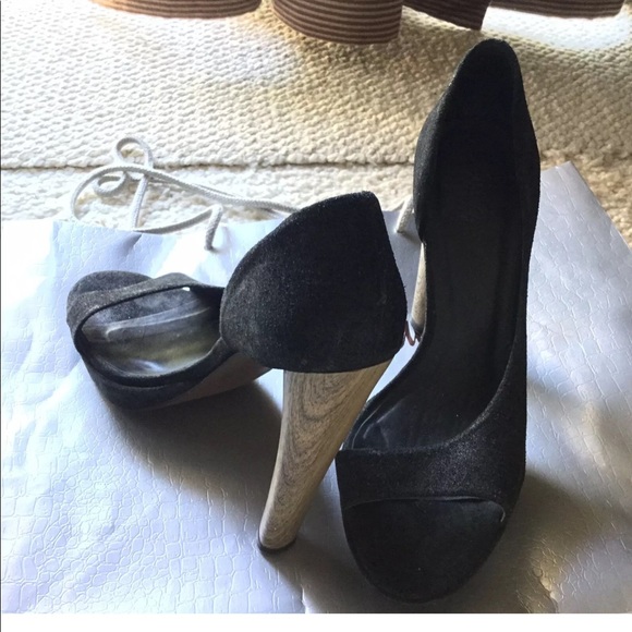 Bcbg max azria sandals black 5 inch - Picture 1 of 4